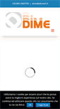 Mobile Screenshot of dimesrl.it